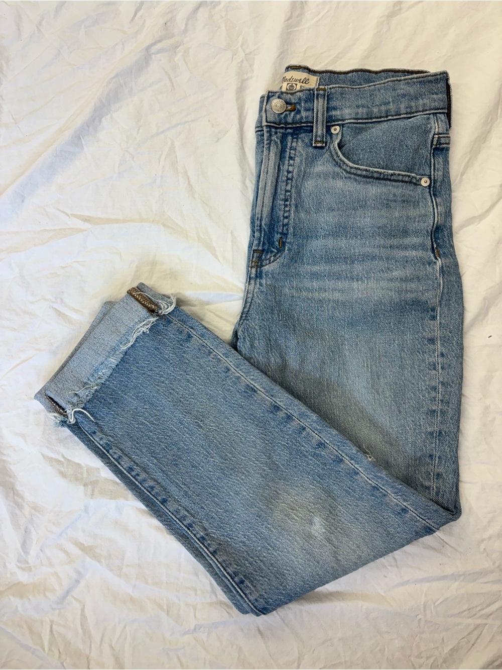 Madewell Light Blue Cropped Ankle ‘The Perfect Vintage Jean’ | Size 27